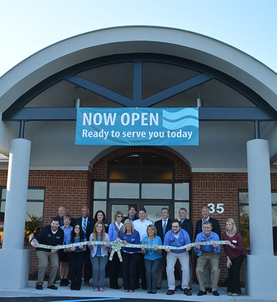 Group Ribbon Cutting